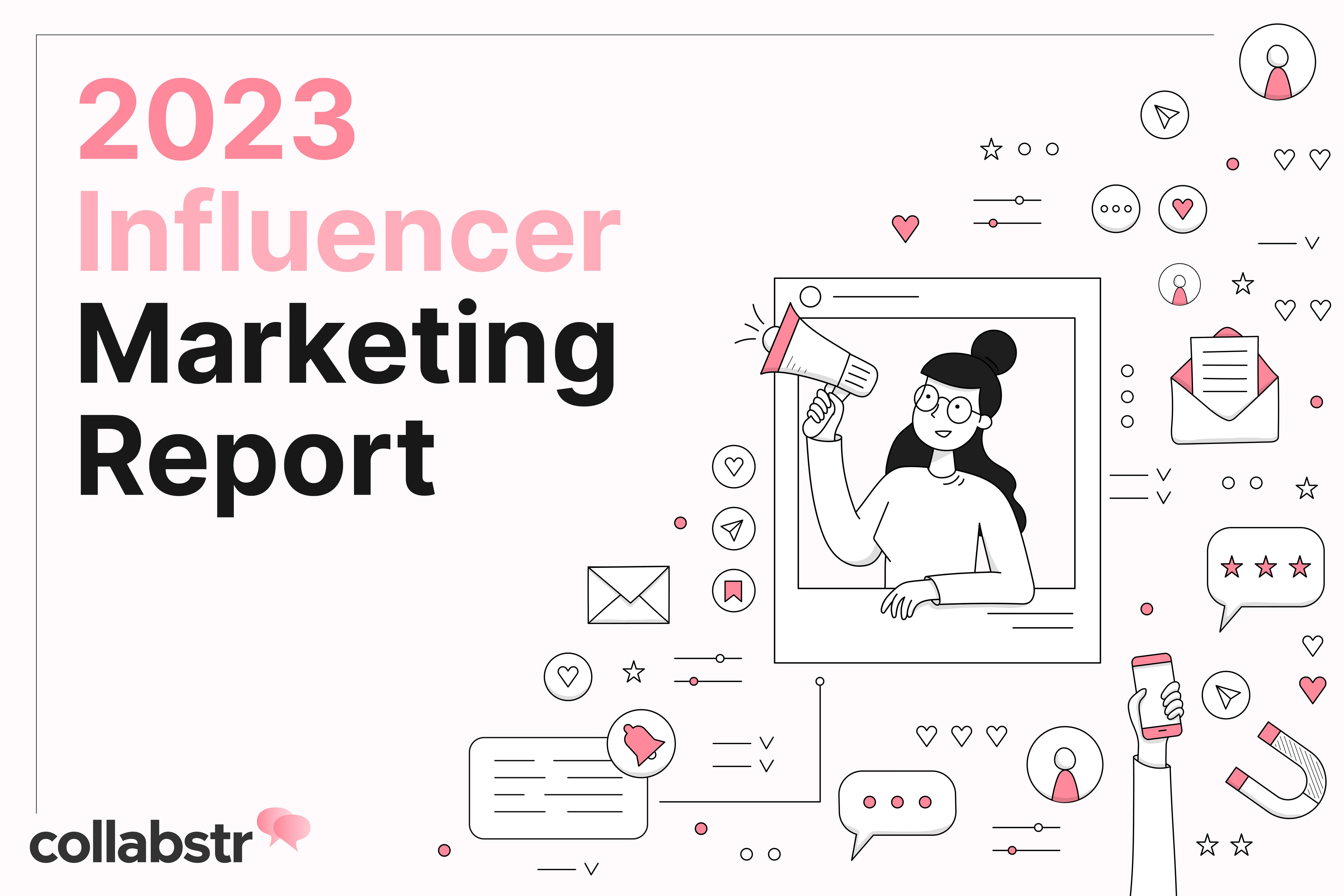 Cover photo for 2023 influencer marketing report